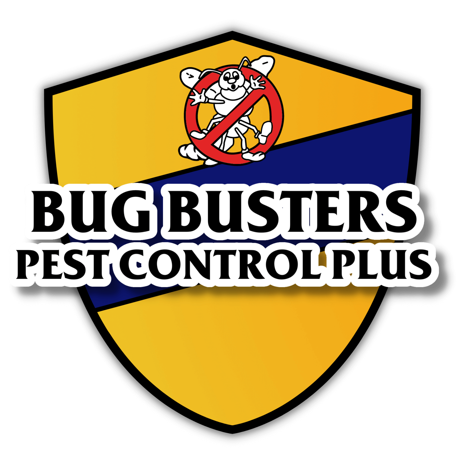 Bug Busters Pest Control Plus Badge